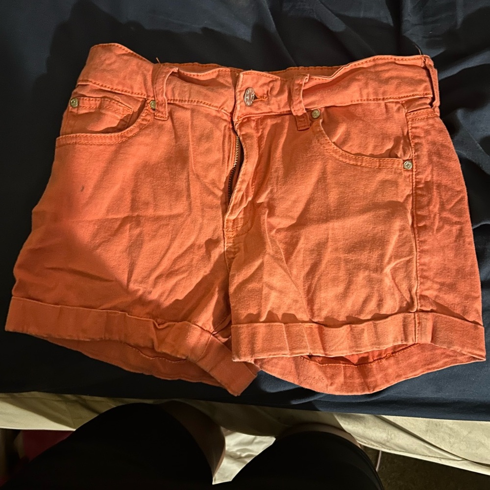 Women's pink Denim Shorts